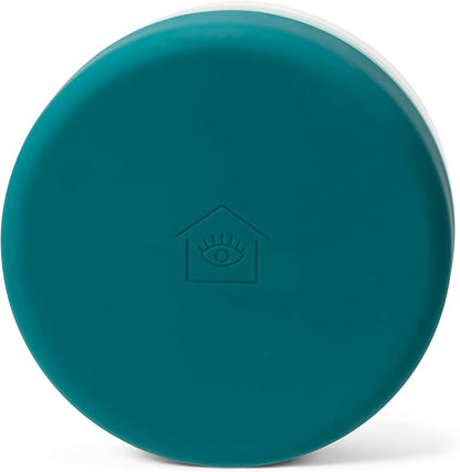 Green "Chroma" Duo Bowl, Small | Dishwasher Safe, Easy to Clean Dog Bowl with Anti-Skid Lid | Dual Functionality Bowl for Dogs for Storage or Travel